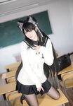 [Cosplay] Halo 酱 - Atago School Uniform 爱宕校服