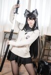 [Cosplay] Halo 酱 - Atago School Uniform 爱宕校服