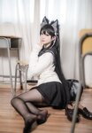 [Cosplay] Halo 酱 - Atago School Uniform 爱宕校服