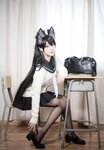 [Cosplay] Halo 酱 - Atago School Uniform 爱宕校服