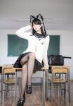 [Cosplay] Halo 酱 - Atago School Uniform 爱宕校服