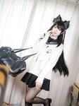 [Cosplay] Halo 酱 - Atago School Uniform 爱宕校服