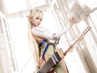 [Cosplay] Chun Momo 蠢沫沫 - The first villager 第一村人