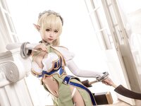 [Cosplay] Chun Momo 蠢沫沫 - The first villager 第一村人
