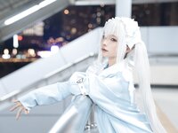 [Cosplay] Chun Momo 蠢沫沫 - Blue Light 水色