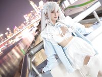 [Cosplay] Chun Momo 蠢沫沫 - Blue Light 水色