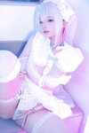 [Cosplay] Chun Momo 蠢沫沫 - Blue Light 水色