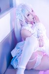 [Cosplay] Chun Momo 蠢沫沫 - Blue Light 水色