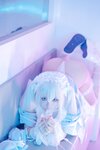 [Cosplay] Chun Momo 蠢沫沫 - Blue Light 水色