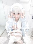 [Cosplay] Chun Momo 蠢沫沫 - Blue Light 水色