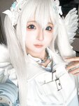 [Cosplay] Chun Momo 蠢沫沫 - Blue Light 水色
