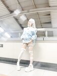 [Cosplay] Chun Momo 蠢沫沫 - Blue Light 水色