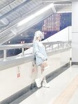 [Cosplay] Chun Momo 蠢沫沫 - Blue Light 水色