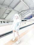 [Cosplay] Chun Momo 蠢沫沫 - Blue Light 水色