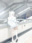 [Cosplay] Chun Momo 蠢沫沫 - Blue Light 水色