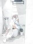 [Cosplay] Chun Momo 蠢沫沫 - Blue Light 水色