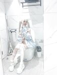 [Cosplay] Chun Momo 蠢沫沫 - Blue Light 水色