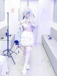 [Cosplay] Chun Momo 蠢沫沫 - Blue Light 水色