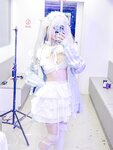 [Cosplay] Chun Momo 蠢沫沫 - Blue Light 水色