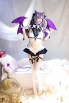[Cosplay] Astra 雪晴 - Keqing Devil Restraint Pajamas 刻晴恶魔拘束睡衣