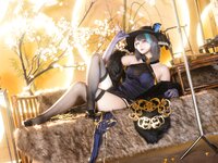 [Cosplay] 屿鱼 - 金装猫猫头