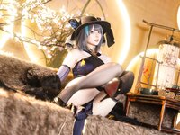 [Cosplay] 屿鱼 - 金装猫猫头
