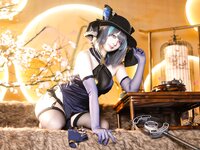 [Cosplay] 屿鱼 - 金装猫猫头