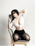 [Cosplay] 皮皮奶可可爱了啦 - OL眼镜娘