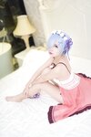 [Cosplay] Nisa 二佐 - Rem Pajamas 雷姆睡衣