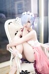 [Cosplay] Nisa 二佐 - Rem Pajamas 雷姆睡衣