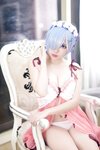 [Cosplay] Nisa 二佐 - Rem Pajamas 雷姆睡衣