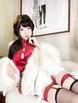 [Cosplay] 尤物清水由乃 - 红