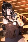 [Cosplay] 贞子蜜桃 - Nikke 胜利女神 D杀手妻子