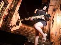 [Cosplay] 贞子蜜桃 - Nikke 胜利女神 D杀手妻子