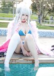 [Cosplay] 麻花麻花酱 - 可畏泳装