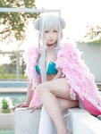 [Cosplay] 麻花麻花酱 - 可畏泳装