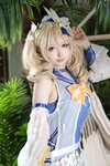 [Cosplay] Eriri 樱梨梨 - Barbara Swimsuit 芭芭拉 泳装