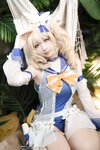 [Cosplay] Eriri 樱梨梨 - Barbara Swimsuit 芭芭拉 泳装