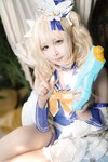 [Cosplay] Eriri 樱梨梨 - Barbara Swimsuit 芭芭拉 泳装