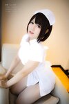 [Cosplay] Nyako 喵子 - Nurse in uniform 护士服