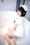 [Cosplay] Nyako 喵子 - Nurse in uniform 护士服