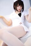 [Cosplay] Nyako 喵子 - Nurse in uniform 护士服