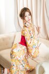 [Cosplay] Yibeibuchi 一北亦北 - Kimono swimsuit 和服泳装