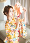 [Cosplay] Yibeibuchi 一北亦北 - Kimono swimsuit 和服泳装