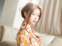 [Cosplay] Yibeibuchi 一北亦北 - Kimono swimsuit 和服泳装