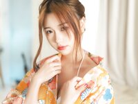 [Cosplay] Yibeibuchi 一北亦北 - Kimono swimsuit 和服泳装