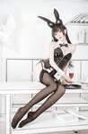 [Cosplay] Ni De Fu Qing 你的负卿 - Atago Bunny Girl 爱宕兔女郎