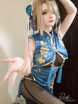 [Cosplay] Feather_rr 前羽_rr - Ichinose Asuna doujin cheongsam 一之濑明日奈同人旗袍