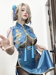 [Cosplay] Feather_rr 前羽_rr - Ichinose Asuna doujin cheongsam 一之濑明日奈同人旗袍