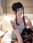 [Cosplay] 屿鱼 - 杀手妻子